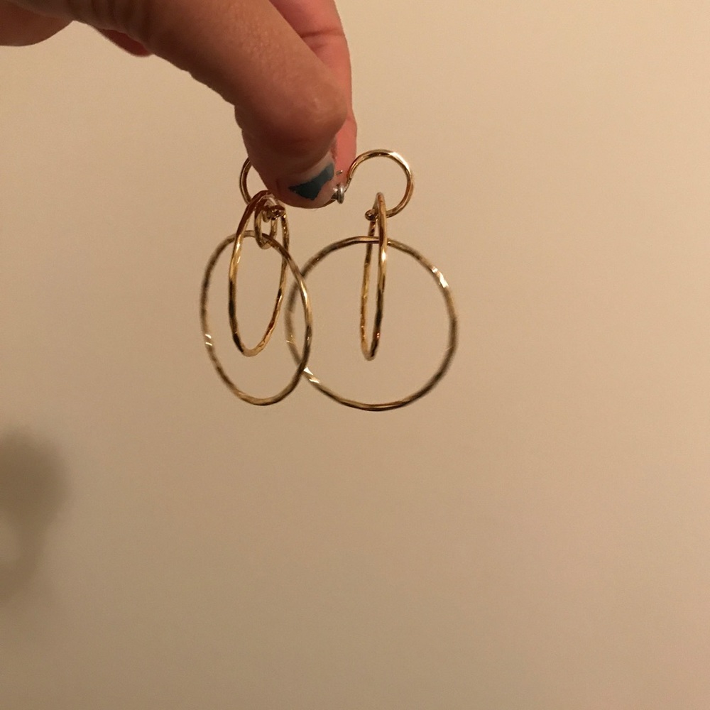 Stella and Dot Interlocking Hoops